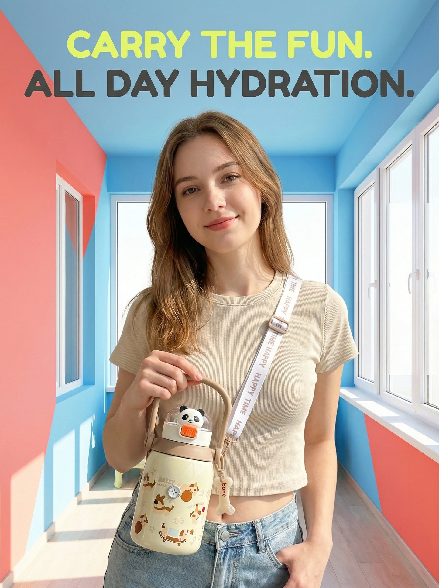 Gamelife Exquisite Mini Cute Water Bottle