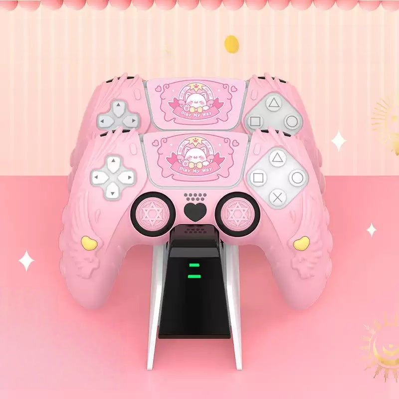 Gamelife PS5 Controller Protective Kit - Cute Cat