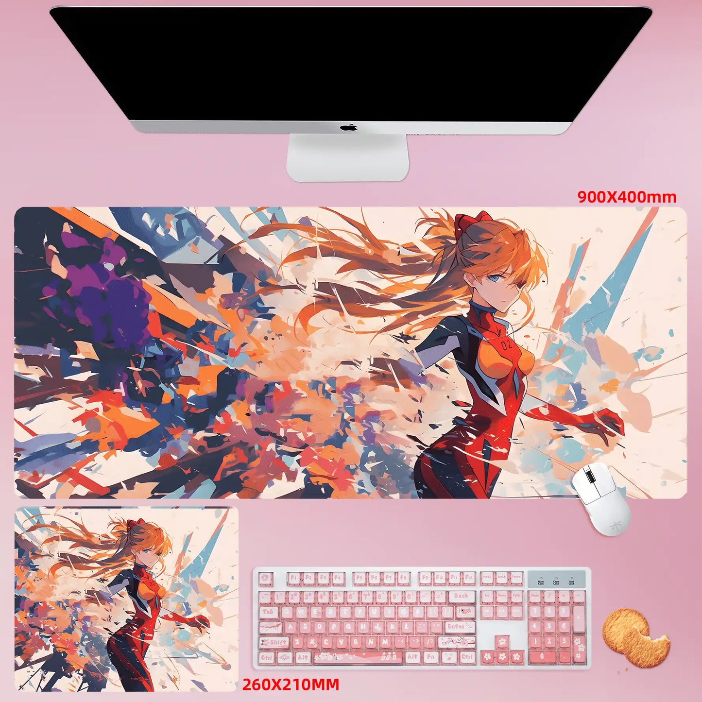 Gamelife Asuka close-up Anime Mouse Pad-Contains 15 items