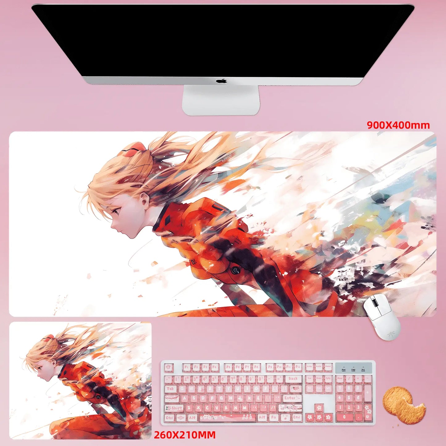Gamelife Asuka close-up Anime Mouse Pad-Contains 15 items