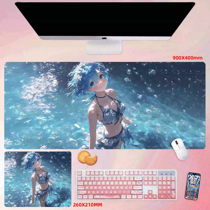 Gamelife Swimsuit Asuka Anime Mouse Pad-Contains 15 items