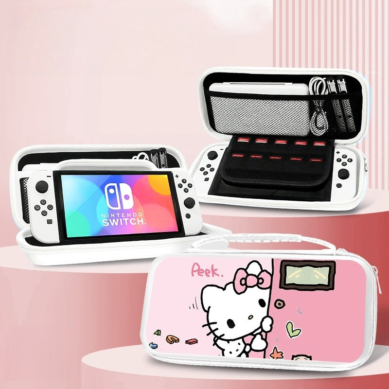 Gamelife Hello Kitty probe Carrying Case-For NS2、NS1、Oled、Lite
