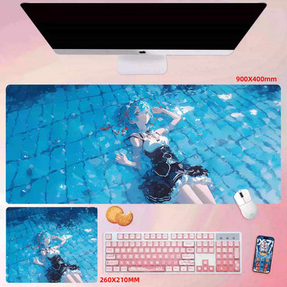 Gamelife Swimsuit Asuka Anime Mouse Pad-Contains 15 items