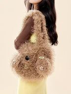 Gamelife Angry Puppy Plush Bag - Girls Autumn and Winter Cartoon