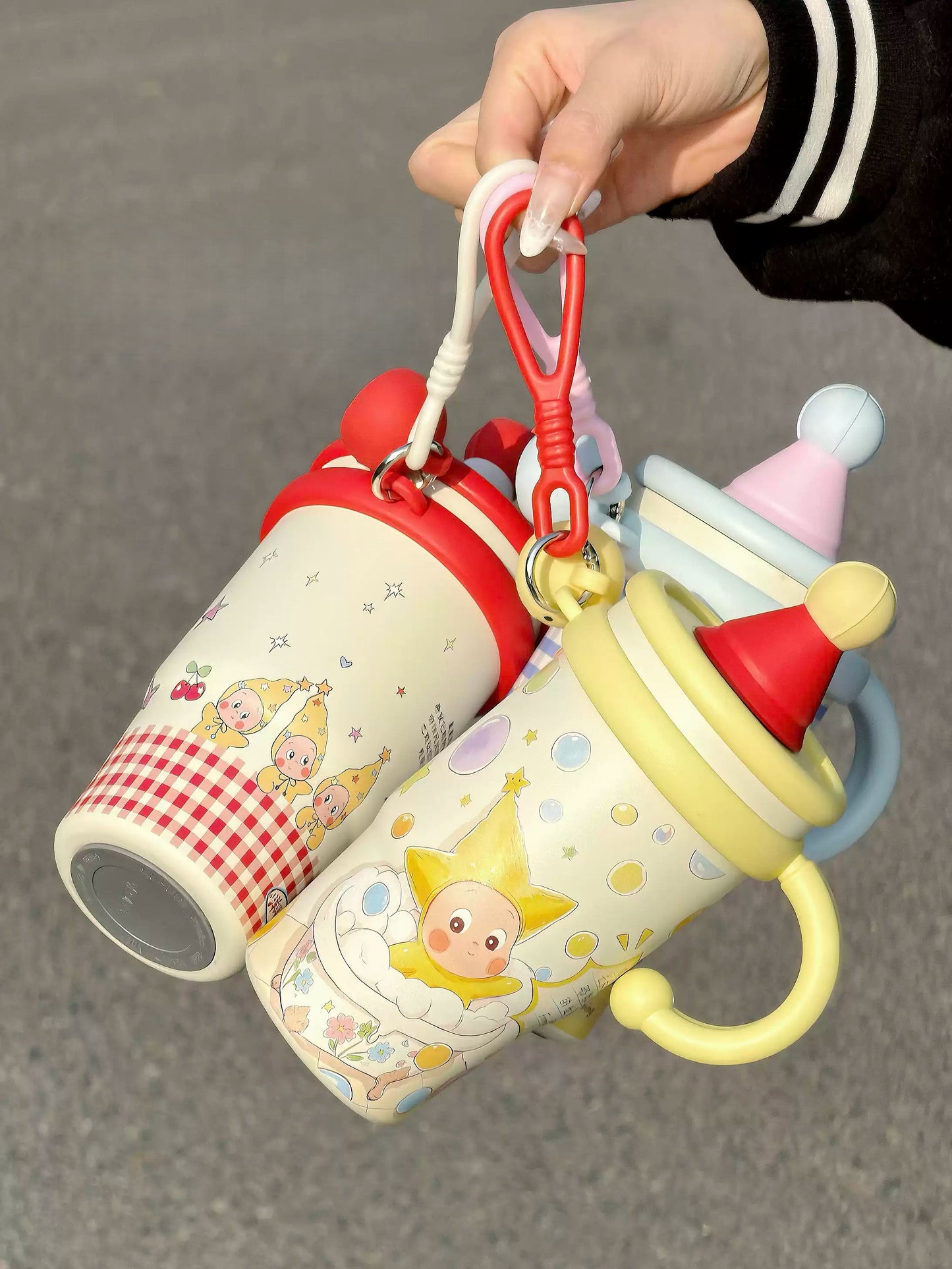 Gamelife Cute Star People Water Bottle