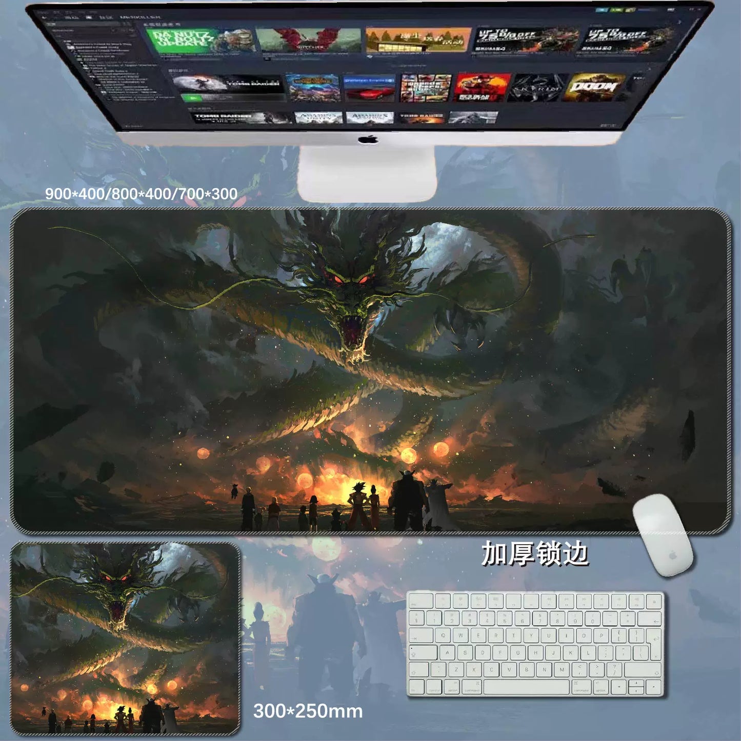 Gamelife  Dragon Ball Anime Mouse Pad-Contains 15 items