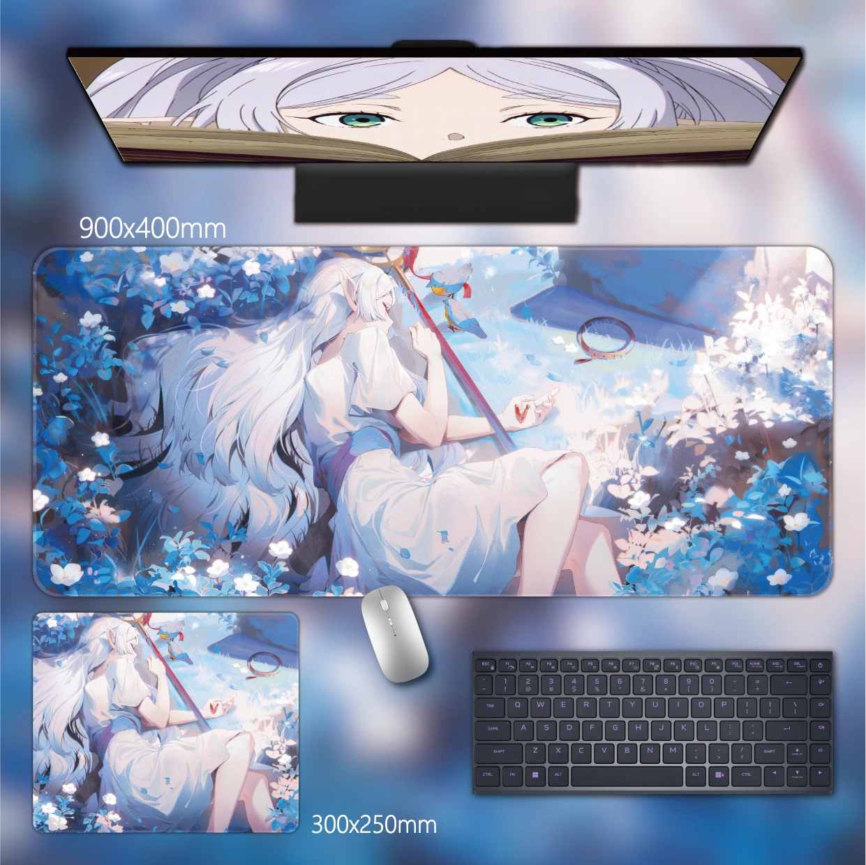 Gamelife  Frieren Anime Mouse Pad-Contains 15 items