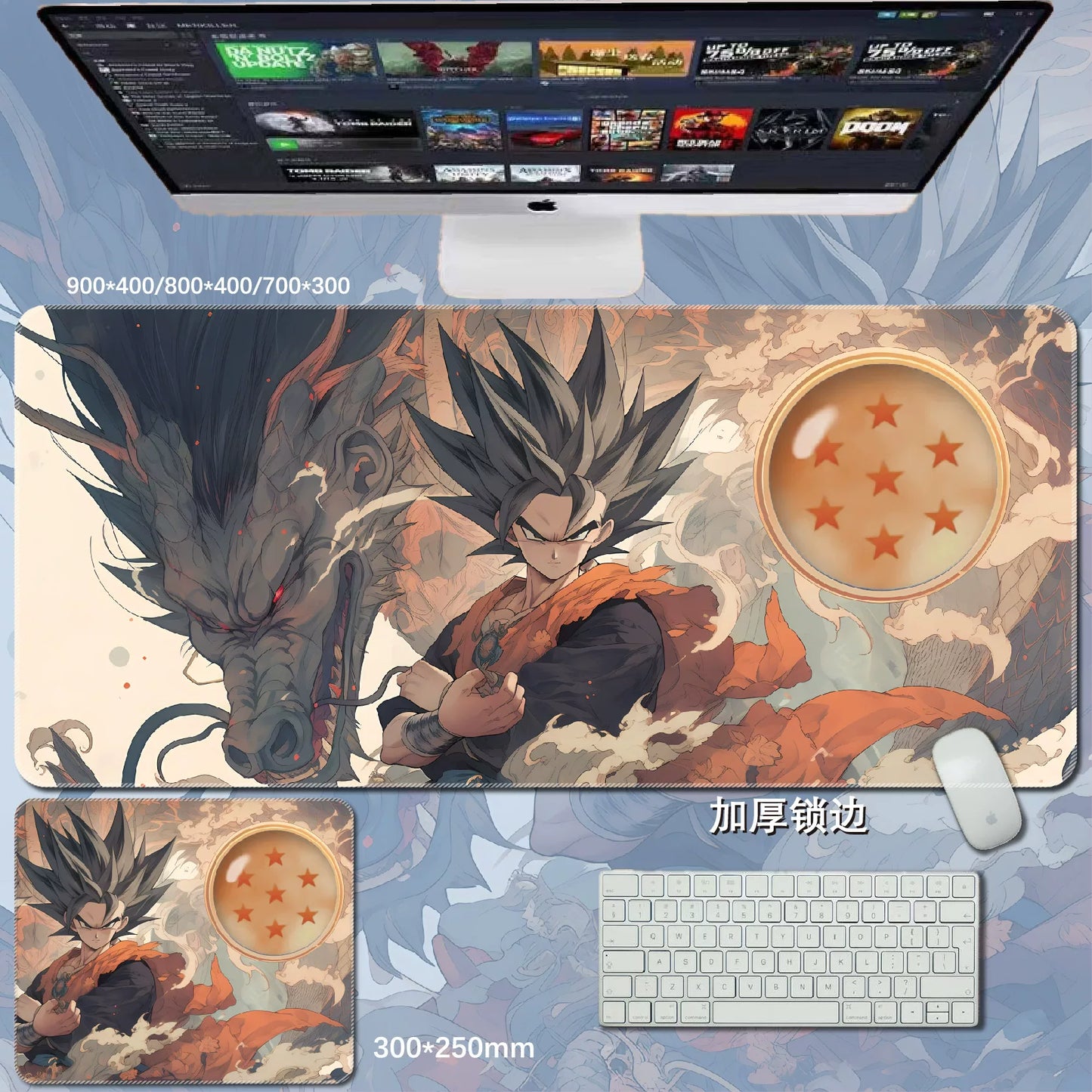 Gamelife  Dragon Ball Anime Mouse Pad-Contains 15 items