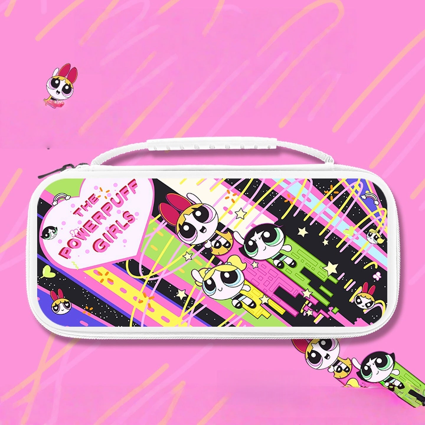 Gamelife The Powerpuff Girls Carrying Case-For NS2、NS1、Oled、Lite