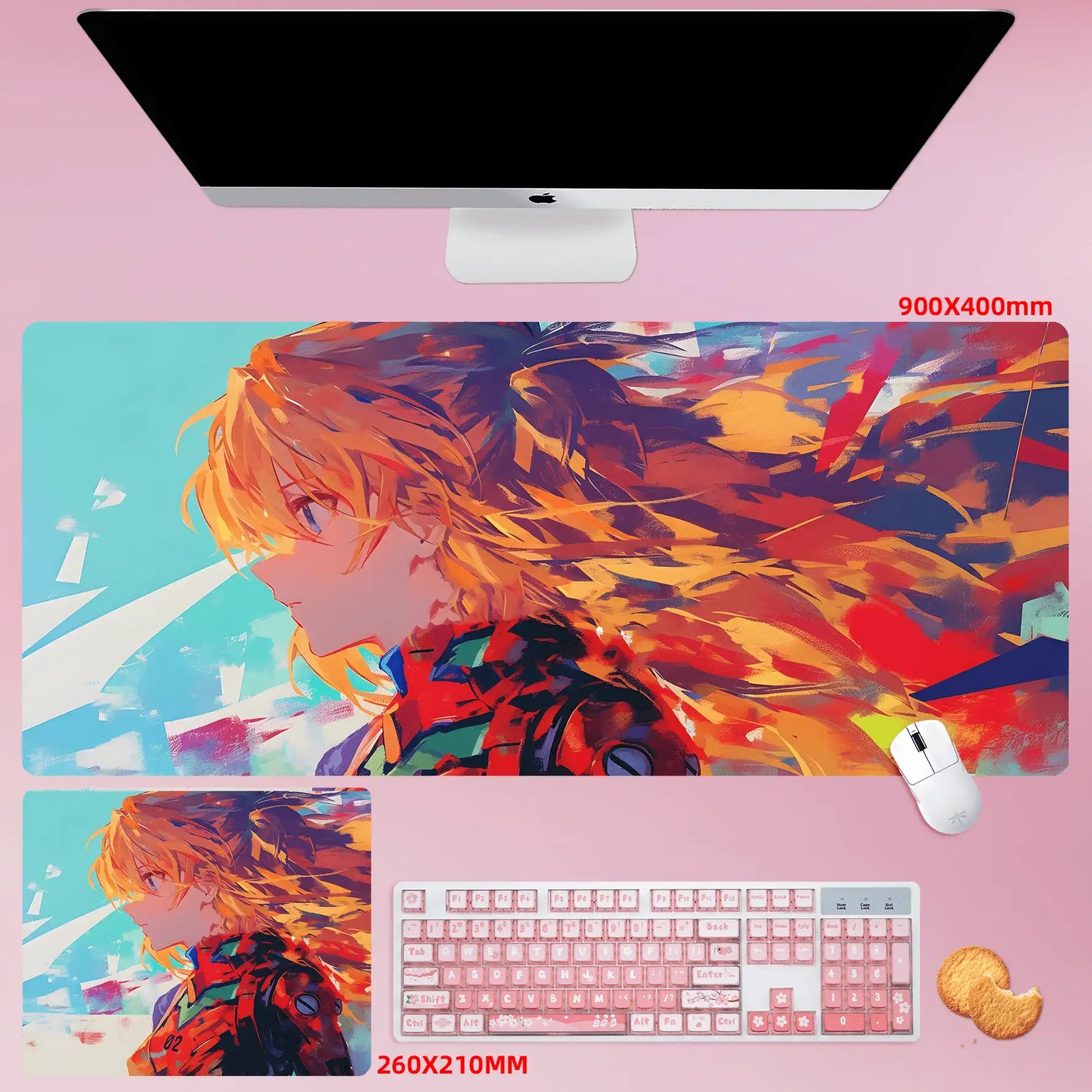 Gamelife Asuka close-up Anime Mouse Pad-Contains 15 items