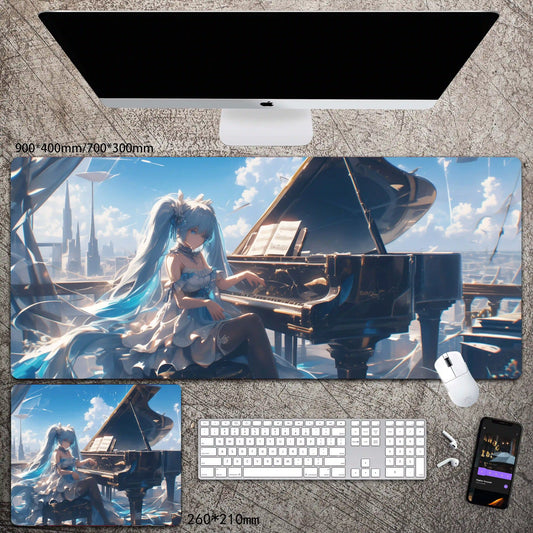 Gamelife Hatsune Miku Anime Mouse Pad-Contains 15 items