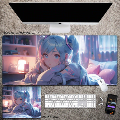 Gamelife Hatsune Miku Anime Mouse Pad-Contains 15 items