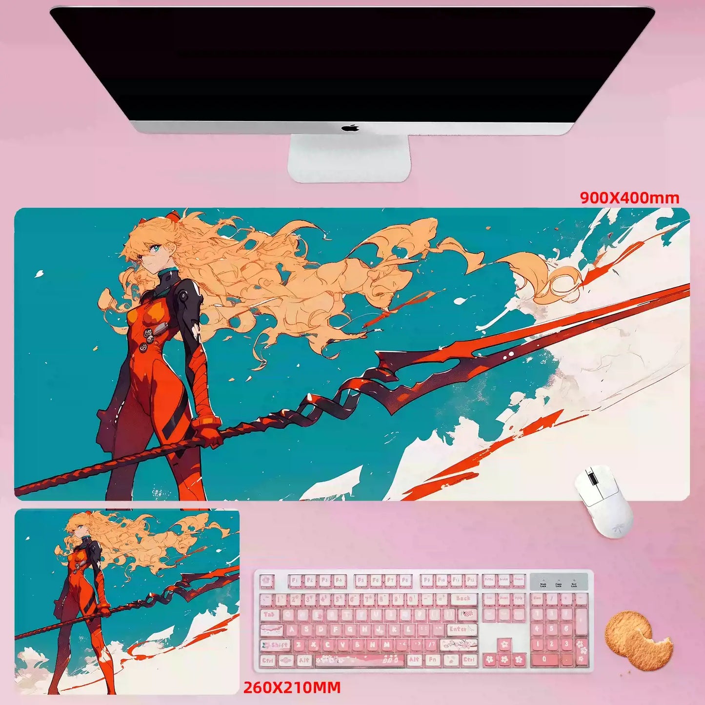 Gamelife Asuka close-up Anime Mouse Pad-Contains 15 items