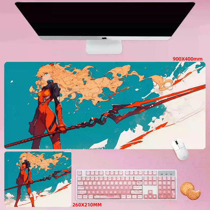 Gamelife Asuka close-up Anime Mouse Pad-Contains 15 items