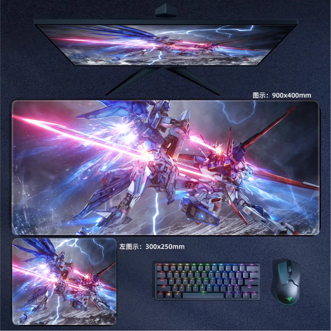 Gamelife  Gundam Anime Mouse Pad-Contains 15 items