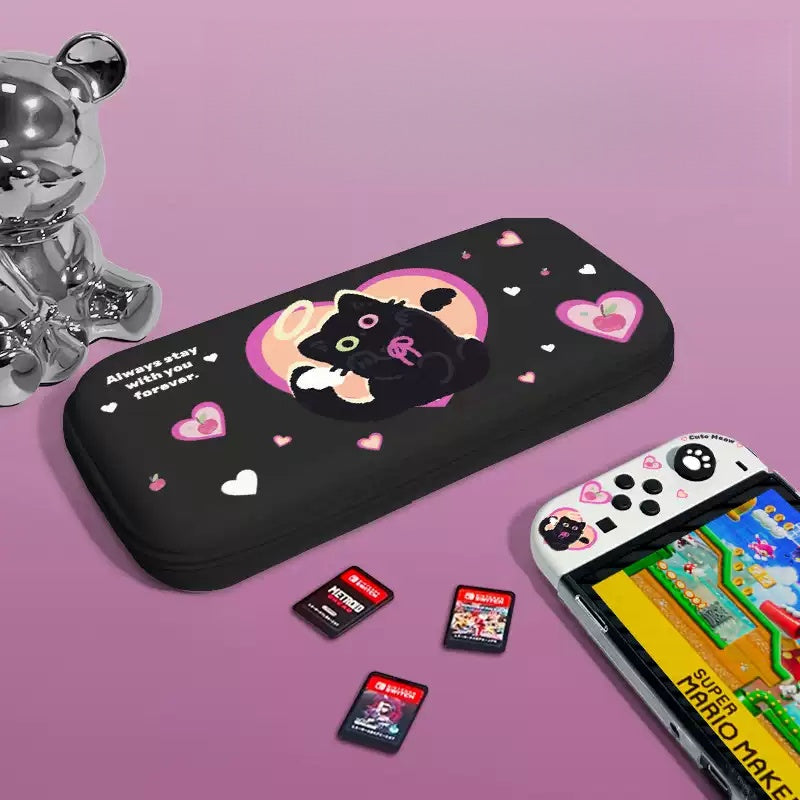 Gamelife Loving Cat Carrying Case-For NS2、NS1、Oled、Lite