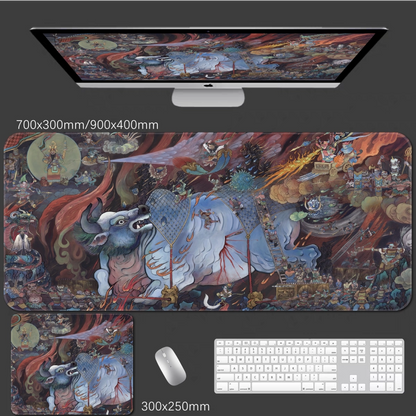 Gamelife  Black Myth: Wukong Anime Mouse Pad-Contains 15 items