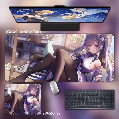 Gamelife  Genshin Keqing Anime Mouse Pad-Contains 15 items