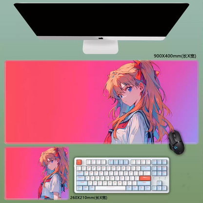 Gamelife Asuka Anime Mouse Pad-Contains 15 items