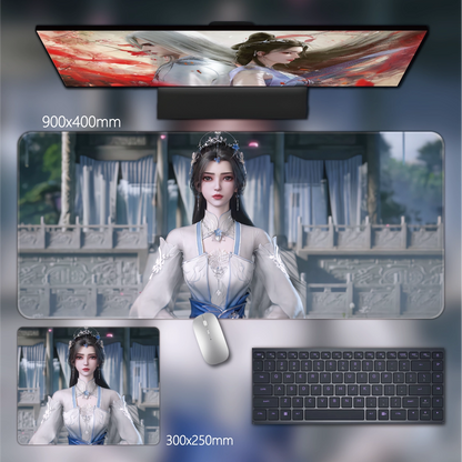 Gamelife  Beautiful immortal woman Anime Mouse Pad-Contains 15 items