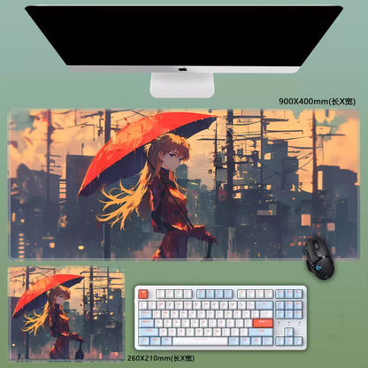 Gamelife Asuka Anime Mouse Pad-Contains 15 items