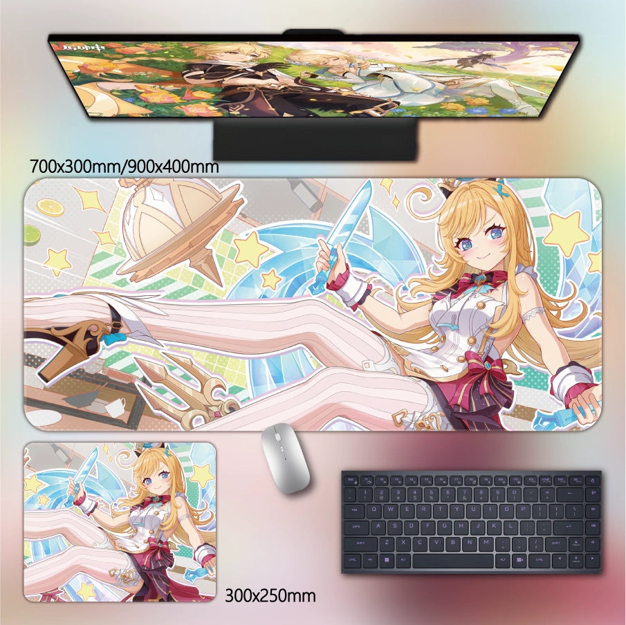 Gamelife  Genshin Impact beauties Anime Mouse Pad-Contains 15 items