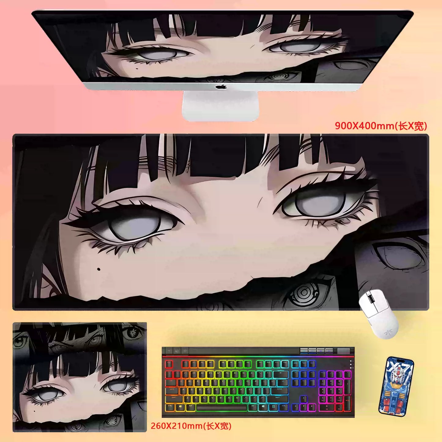 Gamelife Hinata Hyuga Anime Mouse Pad-Contains 15 items