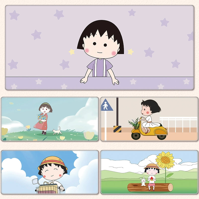 Gamelife Chibi Maruko-chan Mouse Pad-Contains 15 items