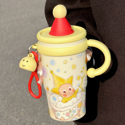 Gamelife Cute Star People Water Bottle