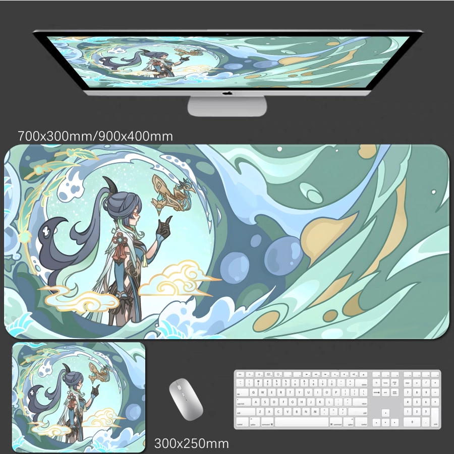 Gamelife  Genshin Impact character illustrations Anime Mouse Pad-Contains 15 items