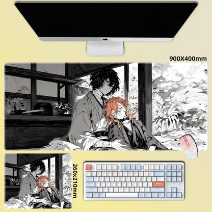 Gamelife No Longer Human Anime Mouse Pad-Contains 15 items