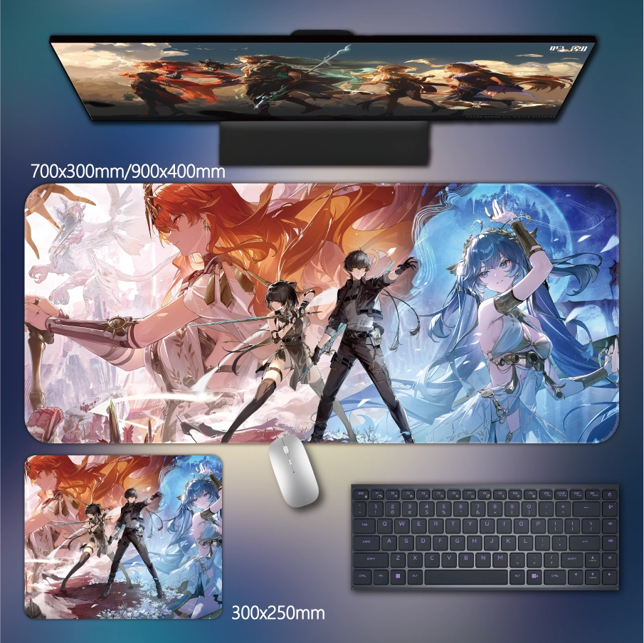 Gamelife  Genshin Girl Anime Mouse Pad-Contains 15 items