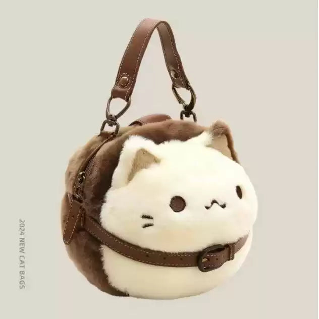Gamelife Cat Small Square Bag-Creative and Cute Student All-match Clutch Bag