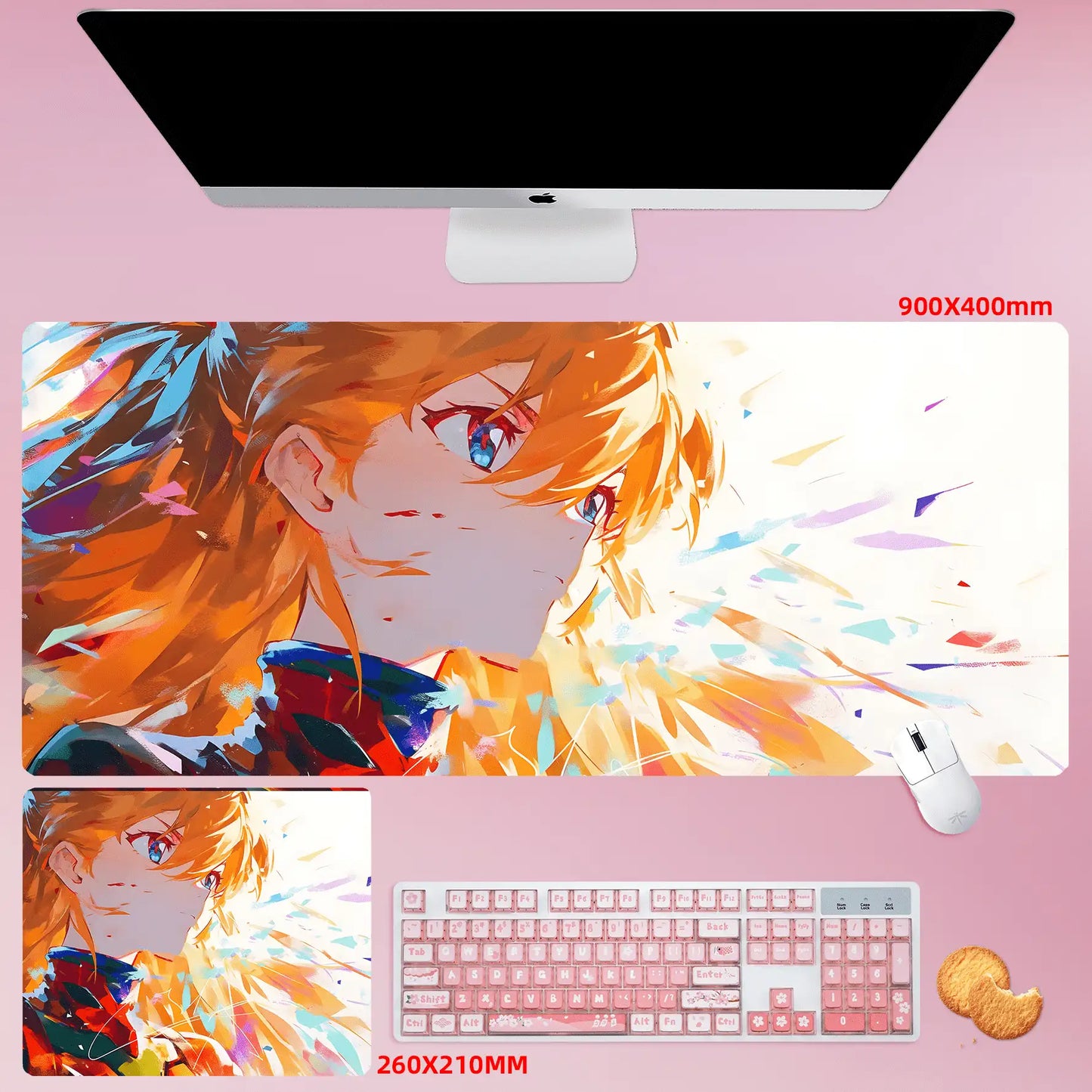Gamelife Asuka close-up Anime Mouse Pad-Contains 15 items