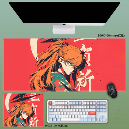 Gamelife Asuka Anime Mouse Pad-Contains 15 items