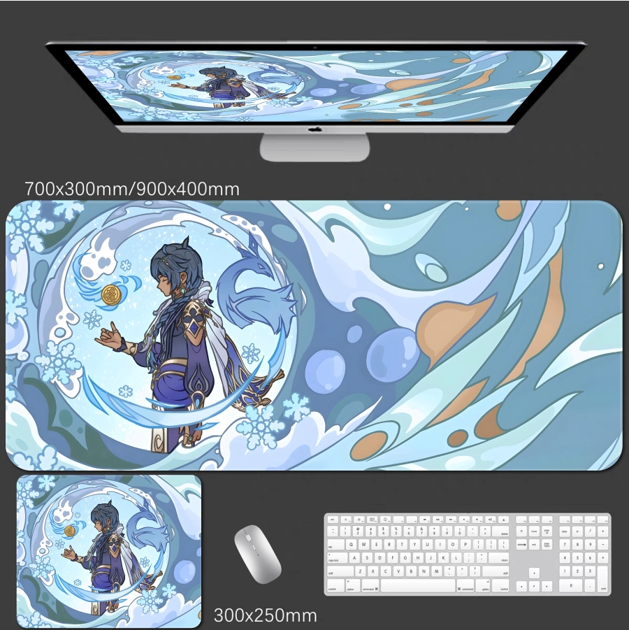 Gamelife  Genshin Impact character illustrations Anime Mouse Pad-Contains 15 items