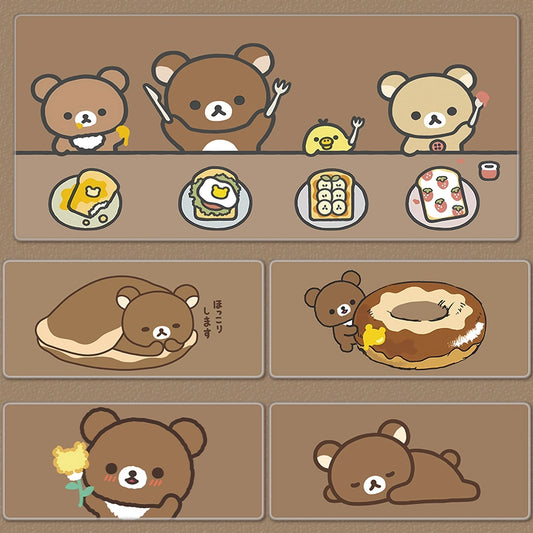 Gamelife Cute Big Ear Bear Mouse Pad-Contains 15 items
