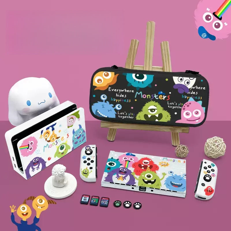 Gamelife Monsters University Carrying Case-For NS2、NS1、Oled、Lite