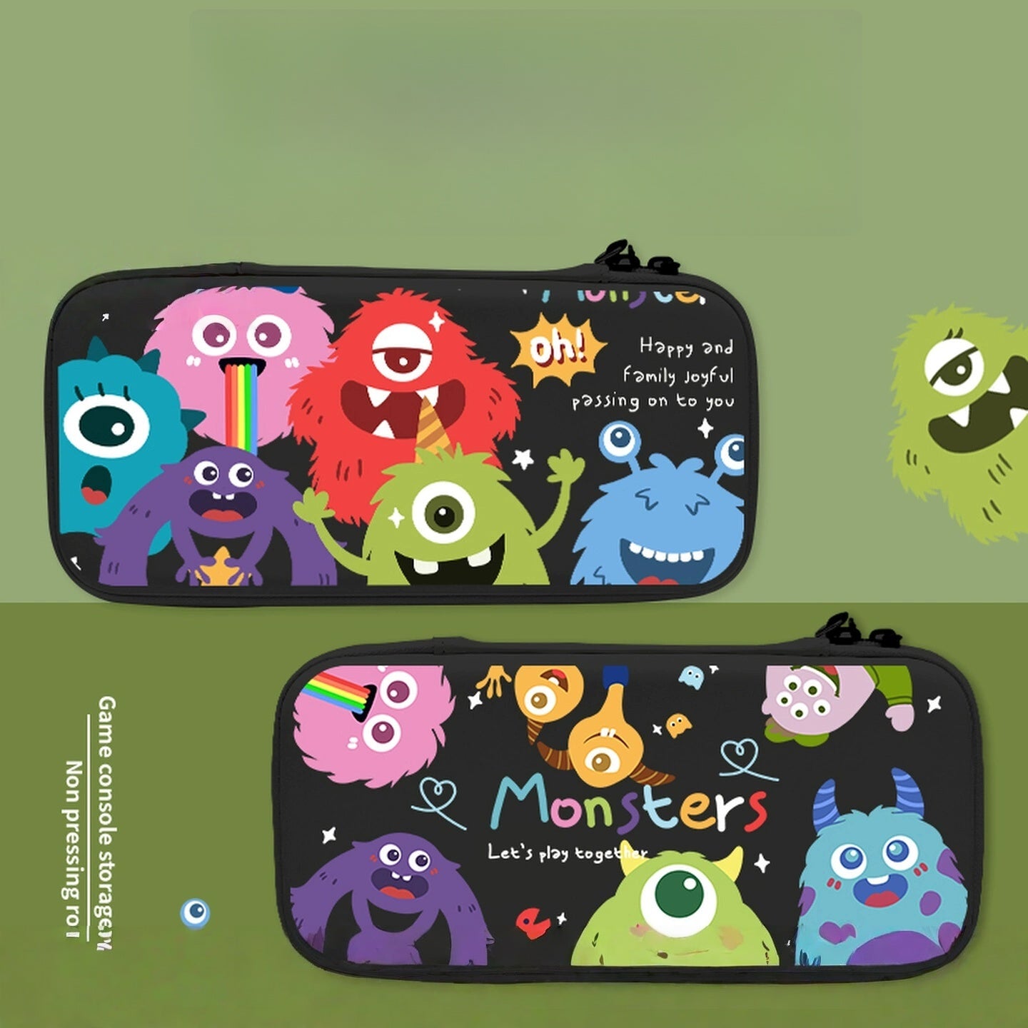 Gamelife Monsters University Carrying Case-For NS2、NS1、Oled、Lite