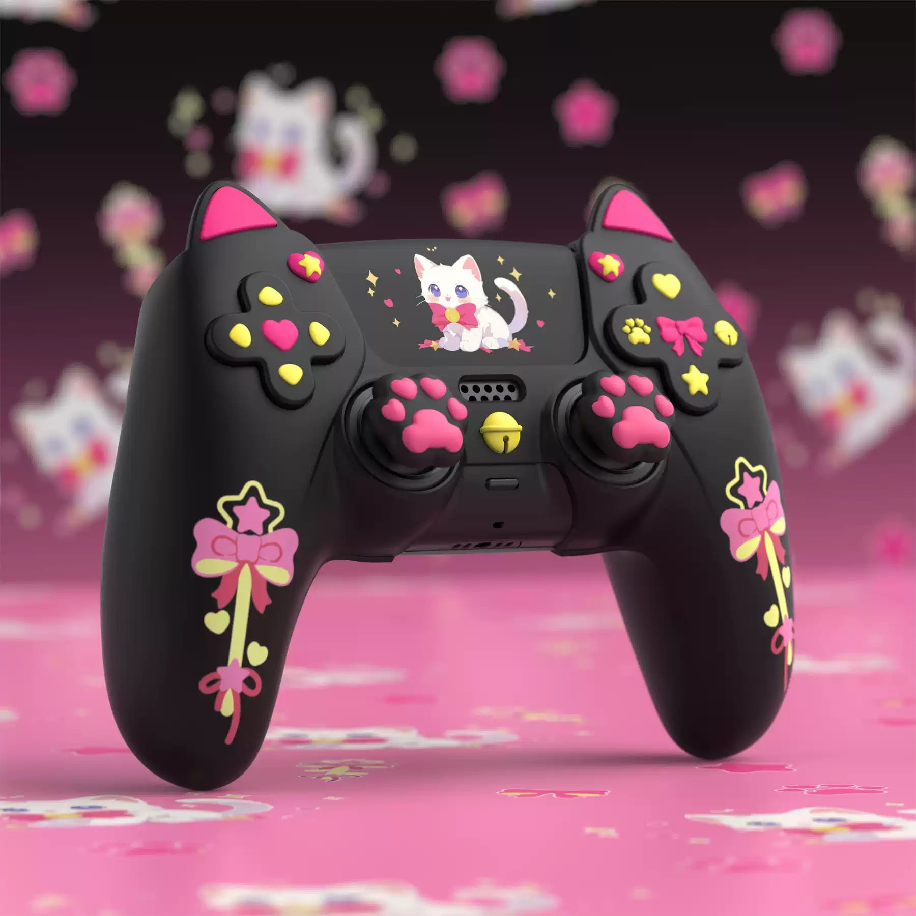 Gamelife Sweetheart Cat Controller Protective Cover for PS5