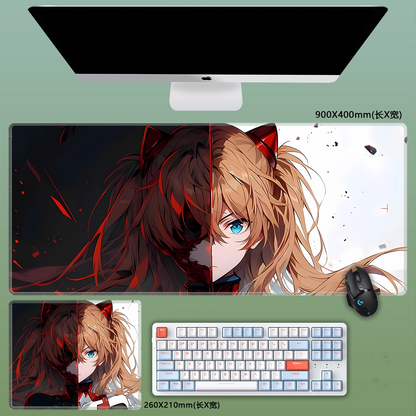 Gamelife Asuka Anime Mouse Pad-Contains 15 items