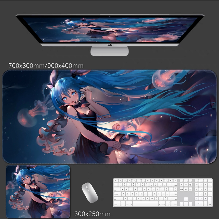Gamelife  Hatsune Anime Mouse Pad-Contains 15 items