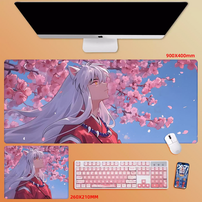 Gamelife Cherry Blossom Character Close-up Anime Mouse Pad-Contains 15 items