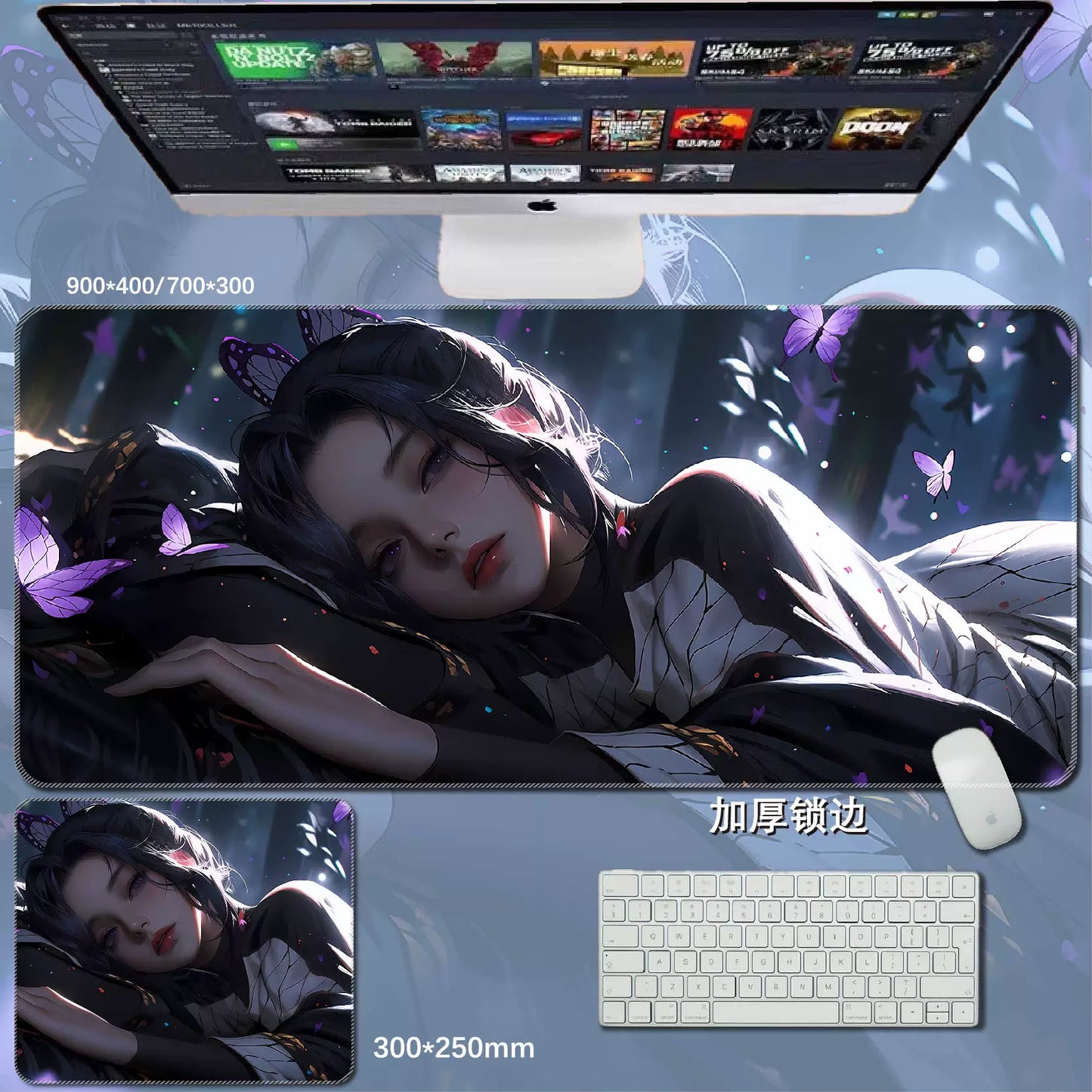 Gamelife  Demon Slayer Anime Mouse Pad-Contains 15 items