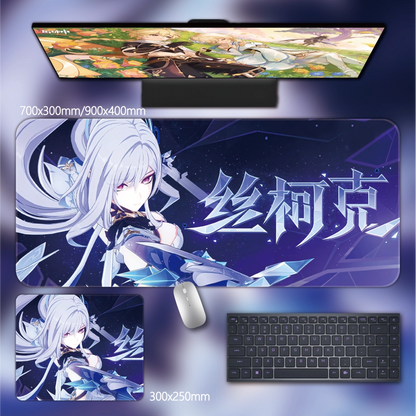 Gamelife  Genshin Impact beauties Anime Mouse Pad-Contains 15 items