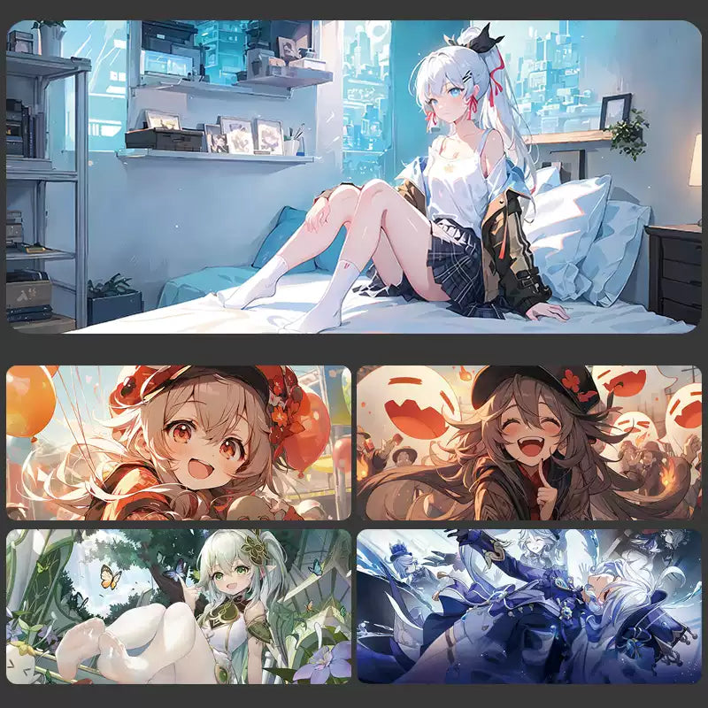 Gamelife Genshin Impact Anime Mouse Pad-Contains 15 items