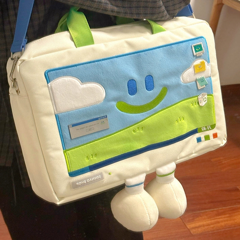 Gamelife 2025 New Laptop Storage Bag - Cute Portable Crossbody Bag
