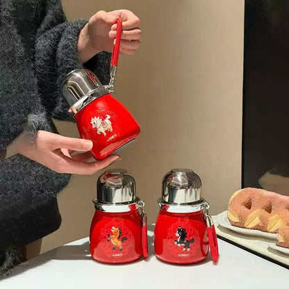 Gamelife Blessed Horse Cute Water Bottle