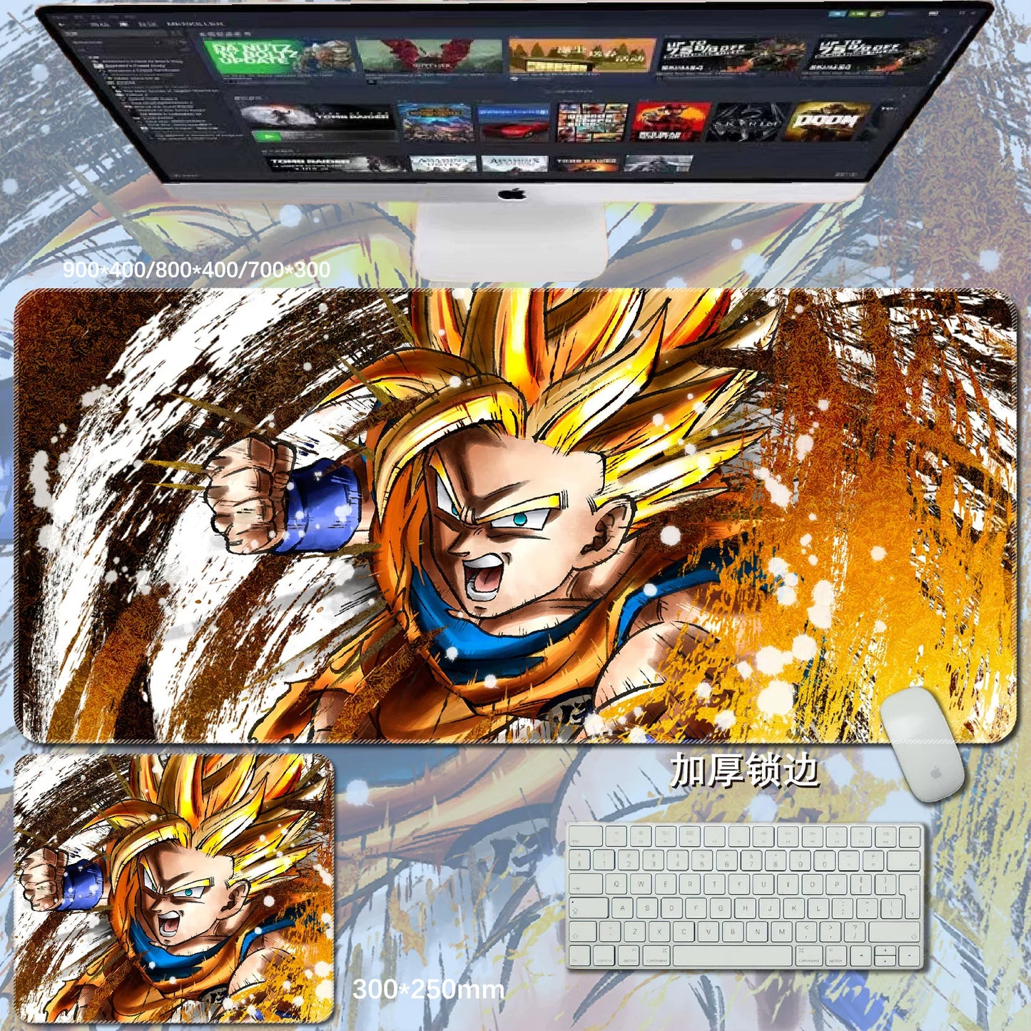 Gamelife  Dragon Ball Anime Mouse Pad-Contains 15 items