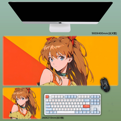 Gamelife Asuka Anime Mouse Pad-Contains 15 items
